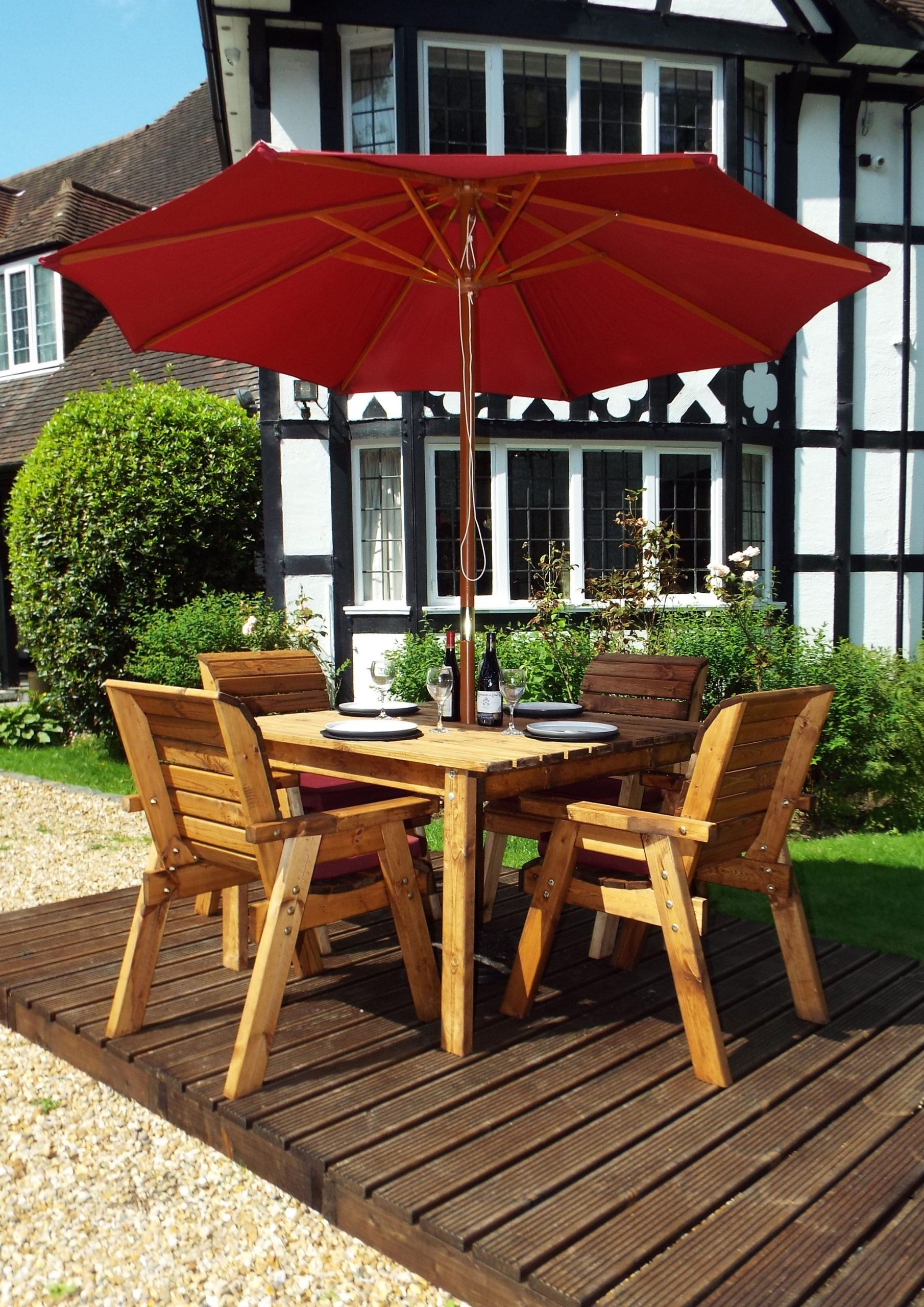 Four Seater Patio Table and Chair Set