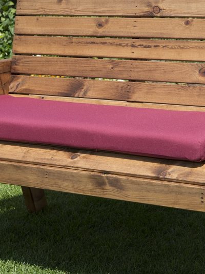 2 Seat Bench Cushion in Burgundy-0