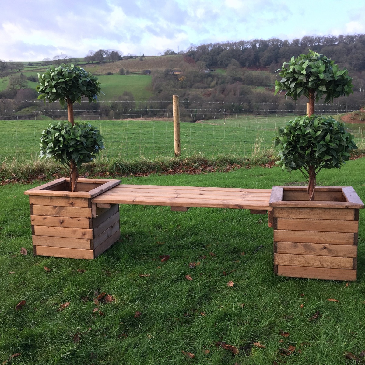 PLANTER BENCH Timber Furniture