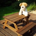 Kids Picnic Table Gold Pallet Deal