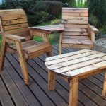 Twin Companion Dining Set Angled
