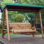 Dorset 3 Seat Swing (Green, Burgundy or Gray)