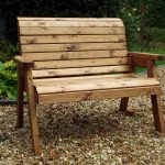 Solid Wood Two Seater Bench (Charles Taylor)