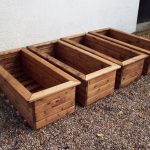 4pc Rectangular Planter Set LARGE
