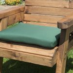 Single Chair Cushion in Green