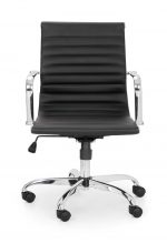 Gio Office Chair Black - Front