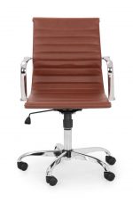 Gio Office Chair Brown - Front