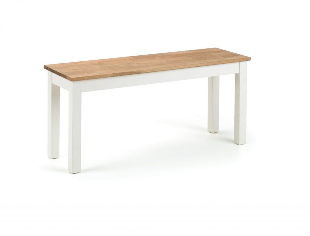 COXMOOR BENCH IVORY & OAK Timber Furniture
