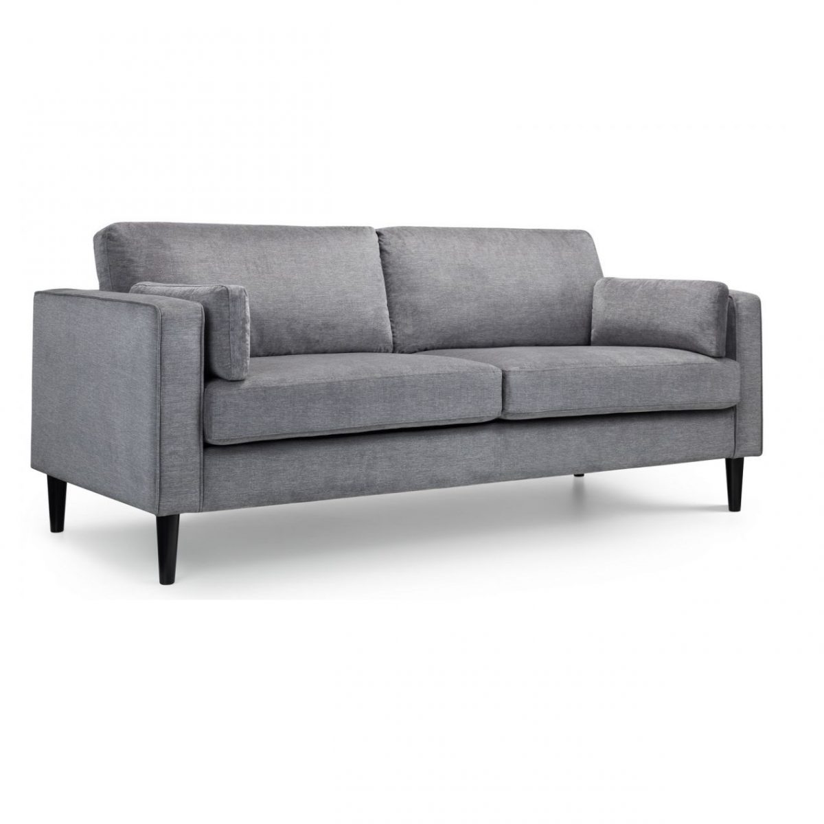 Hayward 2 Seater Sofa Grey Chenille fabric Timber Furniture