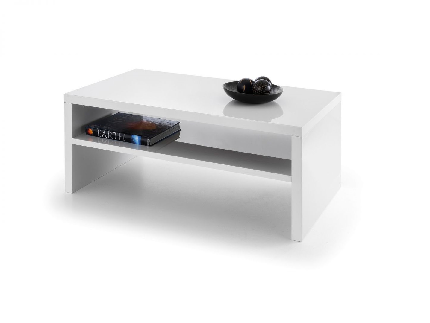 METRO HIGH GLOSS COFFEE TABLE WHITE – Timber Furniture