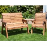 Three Seat Companion Set Angled FLAT PACKED