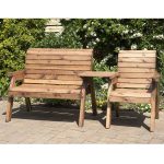 Three Seat Comp Set Straight FLAT PACKED